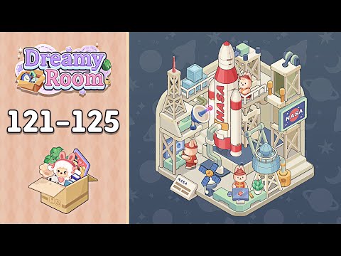 Dreamy Room Levels 121-125 | Every Puzzle Solved! 🎯