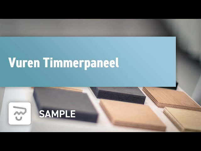 Vuren Timmerpaneel