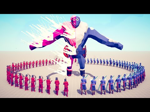 50x ICE & 50x FIREWORK vs EVERY UNIT - Totally Accurate Battle Simulator TABS