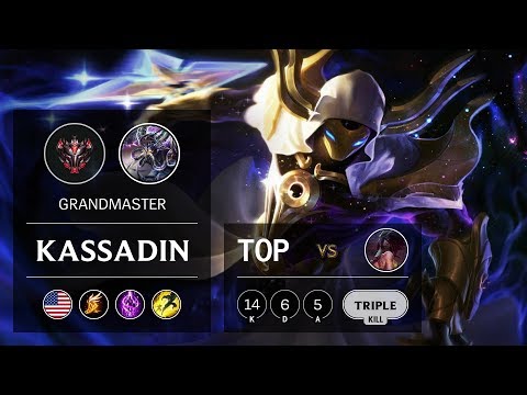 Kassadin Top vs Akali - NA Grandmaster Patch 9.8