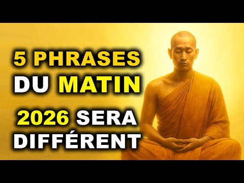 RÉPÉTEZ 5 PHRASES À VOUS MÊME CHAQUE MATIN POUR UNE CROISSANCE