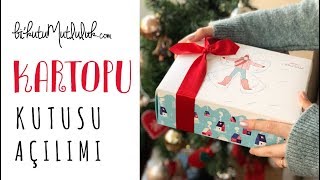 BikutuMutluluk Kartopu Hediye Kutusu Kutu Açılımı | Yılbaşı Hediye Kut