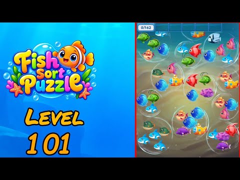 Fish Sort Puzzle Level 101 Walkthrough thumbnail
