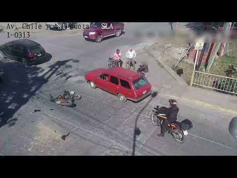 Siniestro vial con lesionado en Capital