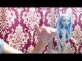 [Вопрос-Ответ] #5. Как выпрямить волосы кукле Monster High? Распрямление волос ...