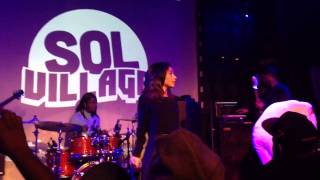 Tiffany Evans performs &#39; Baby Dont Go Live &#39; at SOBs for Sol Village