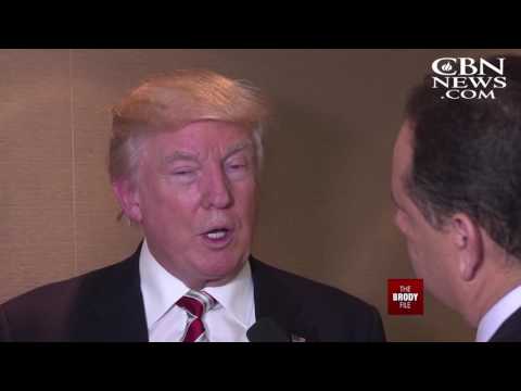 Donald Trump Interview On Brody File Show