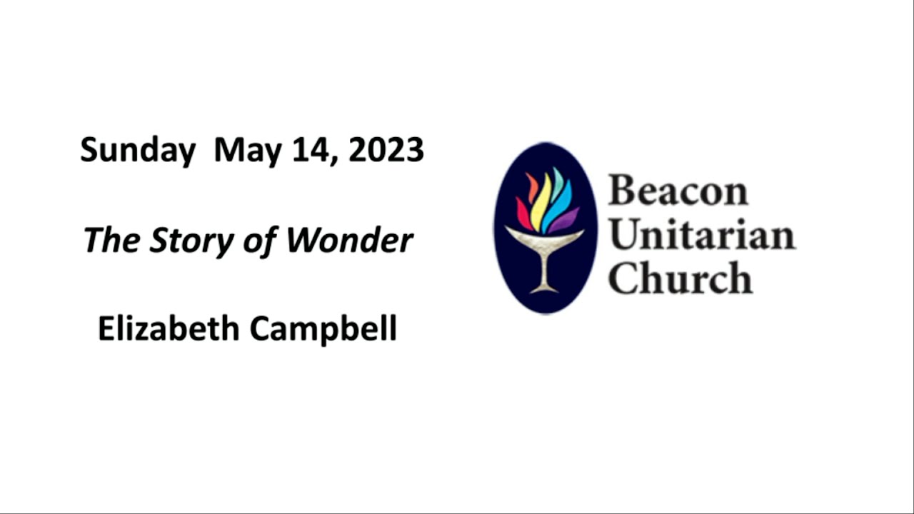 14 May 2023: The Story of Wonder with Elizabeth Campbell