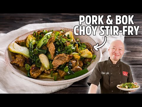 Super Easy Pork & Bok Choy Stir-Fry Recipe!