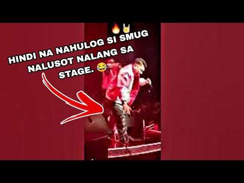 TRENDING NANAMAN SI SMUG | HINDI NA SYA NAHULOG SA STAGES LUMUSOT NALANG 😂