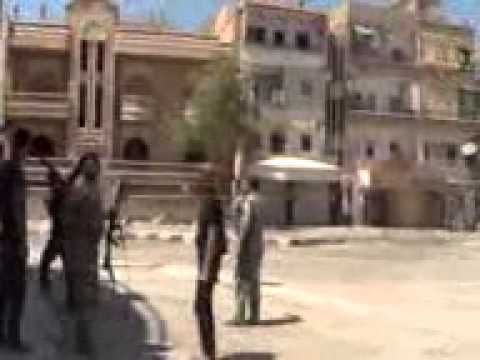 اشتباكات بين الجيش الحر و قوات النظام للسيطرة على حي الموظفين في دير الزور