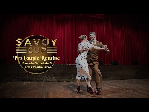 Savoy Cup 2023 - Pro Couple Routine - Tadas Vasiliauskas & Pamela Gaizutyte