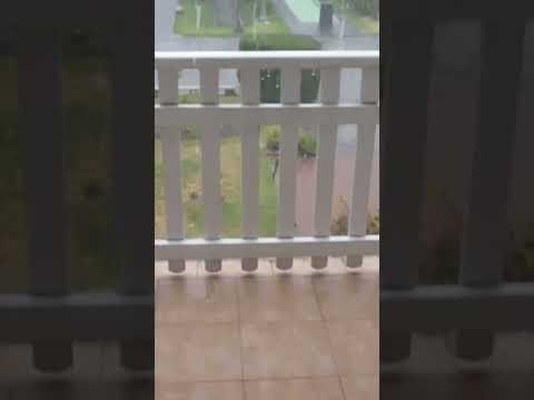 Disfrutable lluvia en Parque de la UTE - Minas, Lavalleja