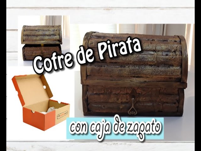 Vídeo relacionado con HMF Cofre del Tesoro de Madera Grande, Baúl Pirata con Cerradura Decorativa para Fiesta Infantil, Cumpleaños y Decoración Temática | 40 x 23 x 27 cm | Camboya