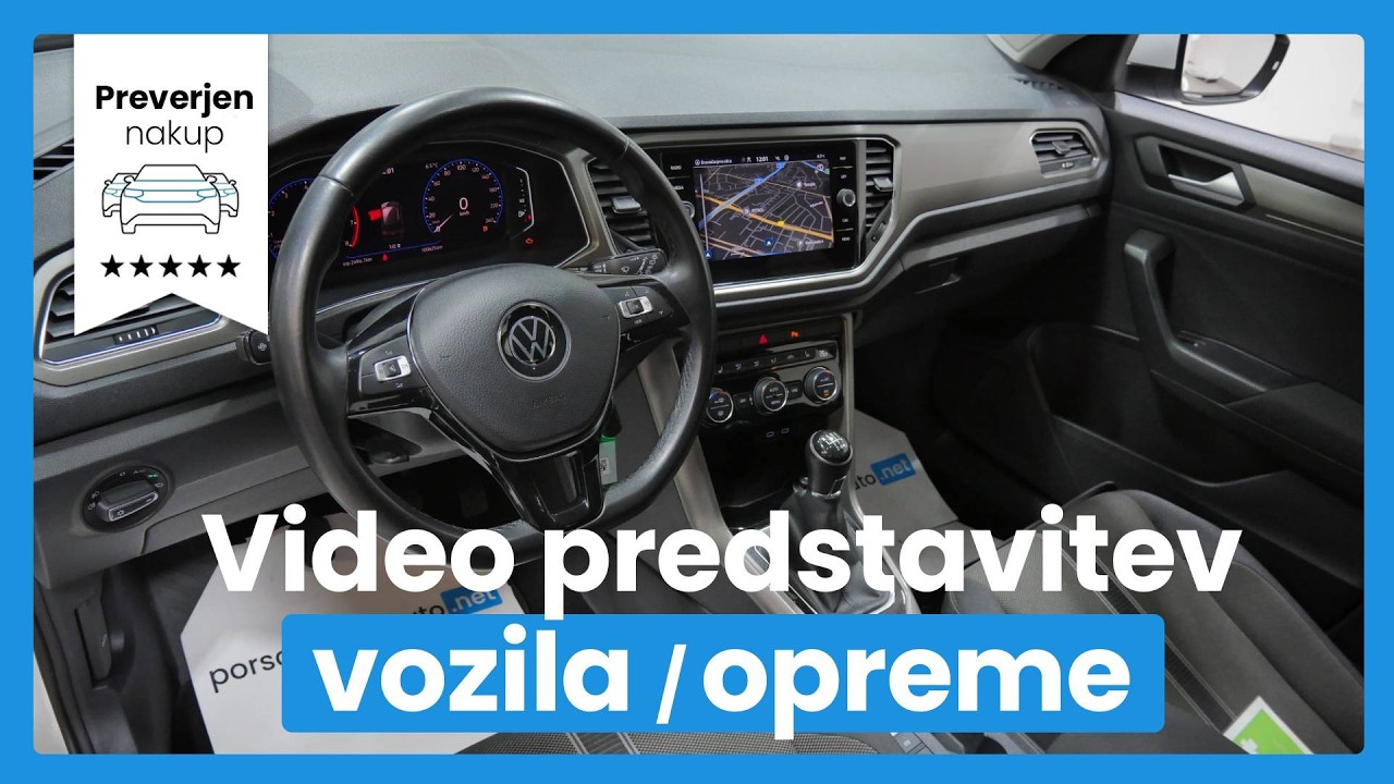 Volkswagen T-Roc 1.0 TSI Style - DIG.ŠTEVCI - VL.NAPRAVA