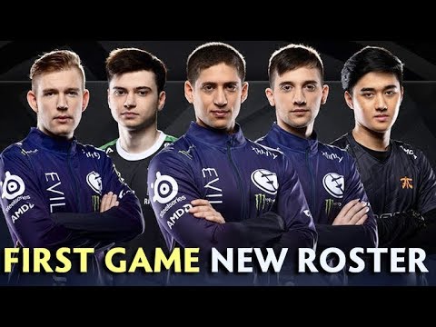 EG NEW ROSTER FIRST TIME together — Abed mid Invoker