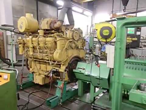 CAT D 11R Engine test ( CAT 3508 B)