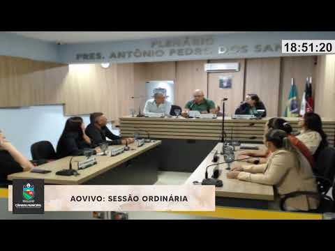 #AOVIVO: Sessão Ordinária da Câmara Municipal de São Sebastião de Lagoa de Roça-PB - 03.03.2026