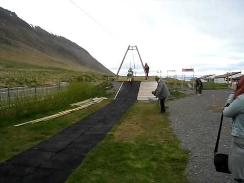 Málfríður Markan heimsótti Raggagarð 16. júní 2010
