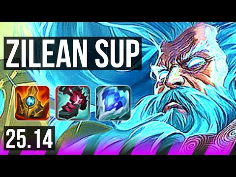 ZILEAN & Tristana vs MEL & Ziggs (SUP) | 1/2/29, 500+ games | EUW Grandmaster | 25.14