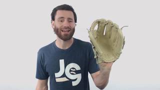 Video thumbnail: Nokona American Kip Select 11.25" Youth Baseball Glove: A-200BL