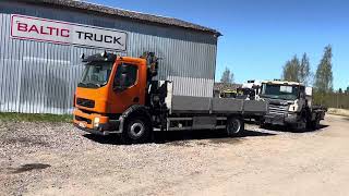 Volvo FL240, 4x2 + HIAB CRANE + REMOTE cami&oacute;n caja abierta | Imagen 5 - Autoline