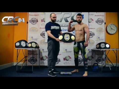 CRC#4 "Champions Rizing" Official weigh-in 28/04/2017