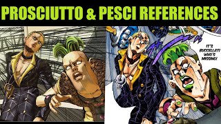 Prosciutto & Pesci Manga Anime References Comparison Jojo's Bizarre Adventure All Star Battle R