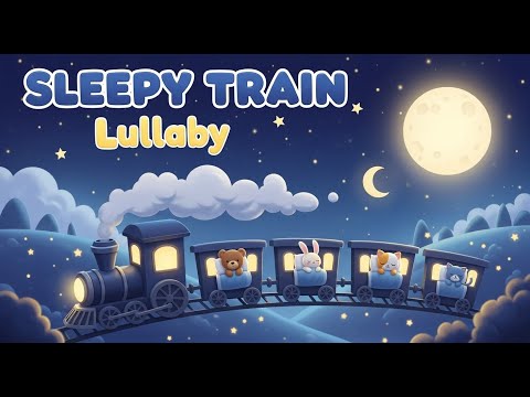 Sleepy Train Lullaby – Choo Choo to Dreamland 🌙 | Bedtime Music For Toddlers To Sleep | RhymyRoo