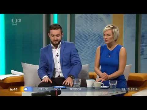 Peter Nagy - zostrih relácie Dobré ráno na ČT 23.10.2014