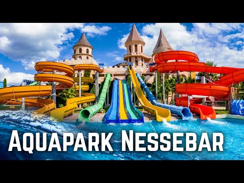 Wasserrutschen im Aquapark Nessebar 2022 | Riesiger Wasserpark!