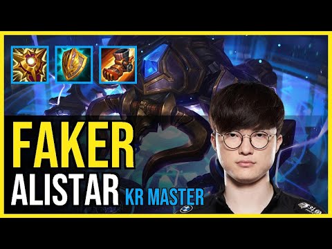 Faker - ALISTAR vs. LEONA Support | KR Master