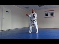 Okinawan Karate / kata Papuren / Kata group White Crane