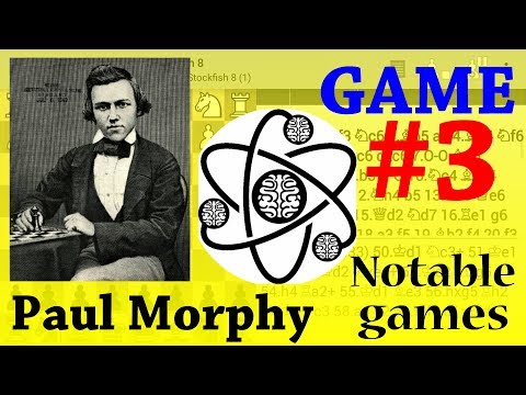 Paul Morphy Games #3 | Paul Morphy vs Napoleon Marache Chess Game