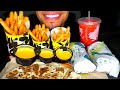 ASMR TACO BELL BURRITOS QUESADILLA NACHO CHEESE FRIES MUKBANG FREEZE TALKING REVIEW EATING CHALLENGE