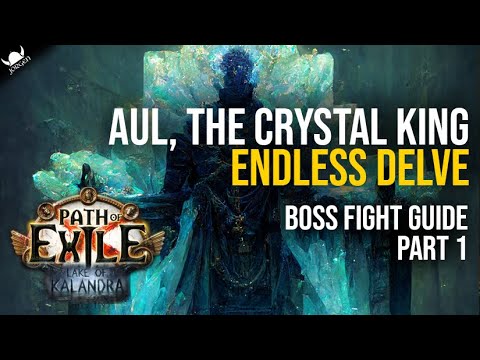 AUL, THE CRYSTAL KING - Endless Delve Boss Guide | Part 1 | Path Of Exile 3.19
