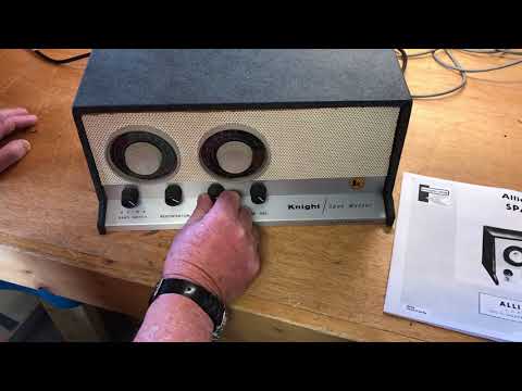 KNIGHT SPAN MASTER SHORTWAVE RECEIVER