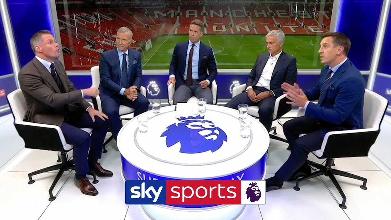 Gary Neville and Jamie Carragher have HEATED disagreement over tactical set-up! | Super Sunday