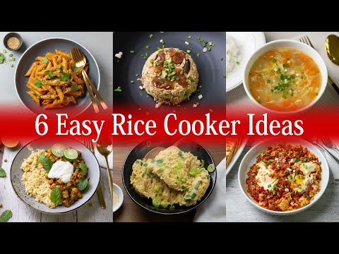 6 Quick & Easy One Pot Rice Cooker Recipe Ideas - Simple Recipe for Beginners