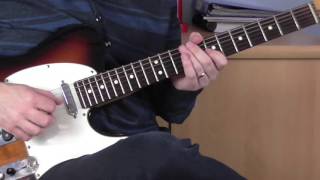 Top Of The World - Pedal Steel Lick Tutorial