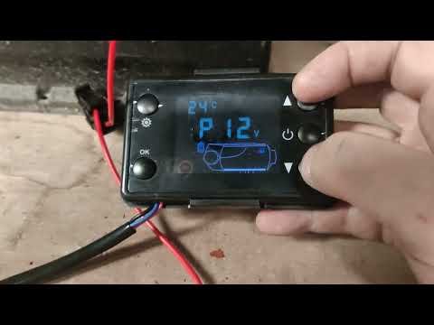 Priming New Model Chinese Diesel Heater (Blue Text Controller)