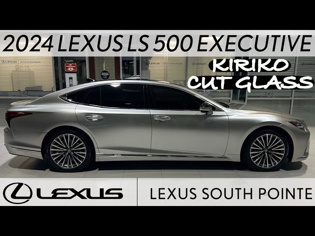 2024 Lexus LS EXECUTIVE AWD with Cut Glass (Kiriko) Trim in Cars & Trucks in Edmonton