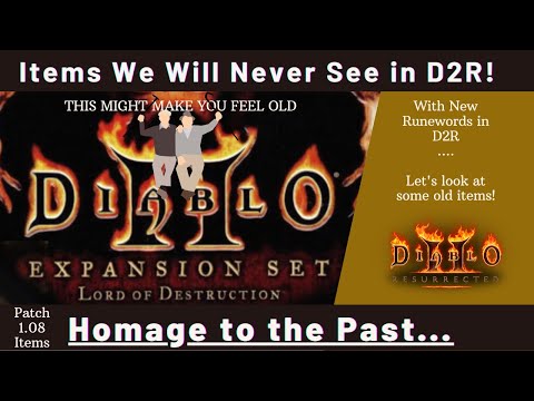 Items We Will Never See in D2R! | Diablo 2 vs. Diablo 2 Resurrected: Paying homage to the past!