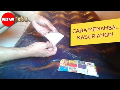 cara-menambal-kasur-angin