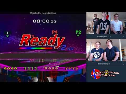 SameLAN 2 Summer - Felleskjøpet 2.0 vs Samemafia'n - LSF - Melee Doubles
