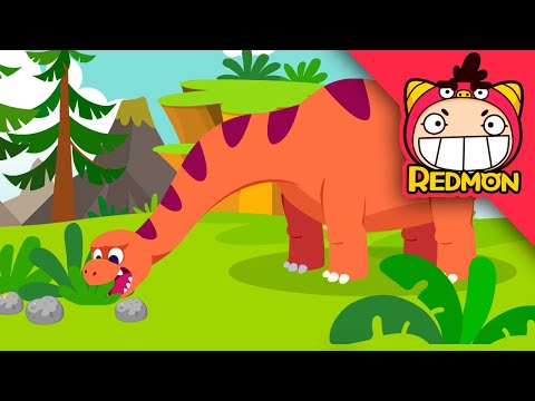 Apatosaurus! | Dino Rescue Team | 4K cartoon | REDMON