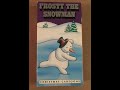 Frosty The Snowman And Other Christmas Cartoons Vintage VHS Reversed