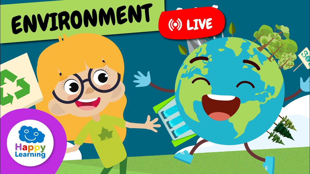 🔴LIVE | 🌍♻️ Let’s Take Care of the Environment | Environmental Education for Kids
