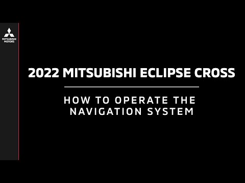 , title : '2022 Mitsubishi Eclipse Cross | How to Operate Navigation System, incl what3words'