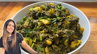 Spinach & Potato Curry || Vegetarian Friendly || Simple Recipe